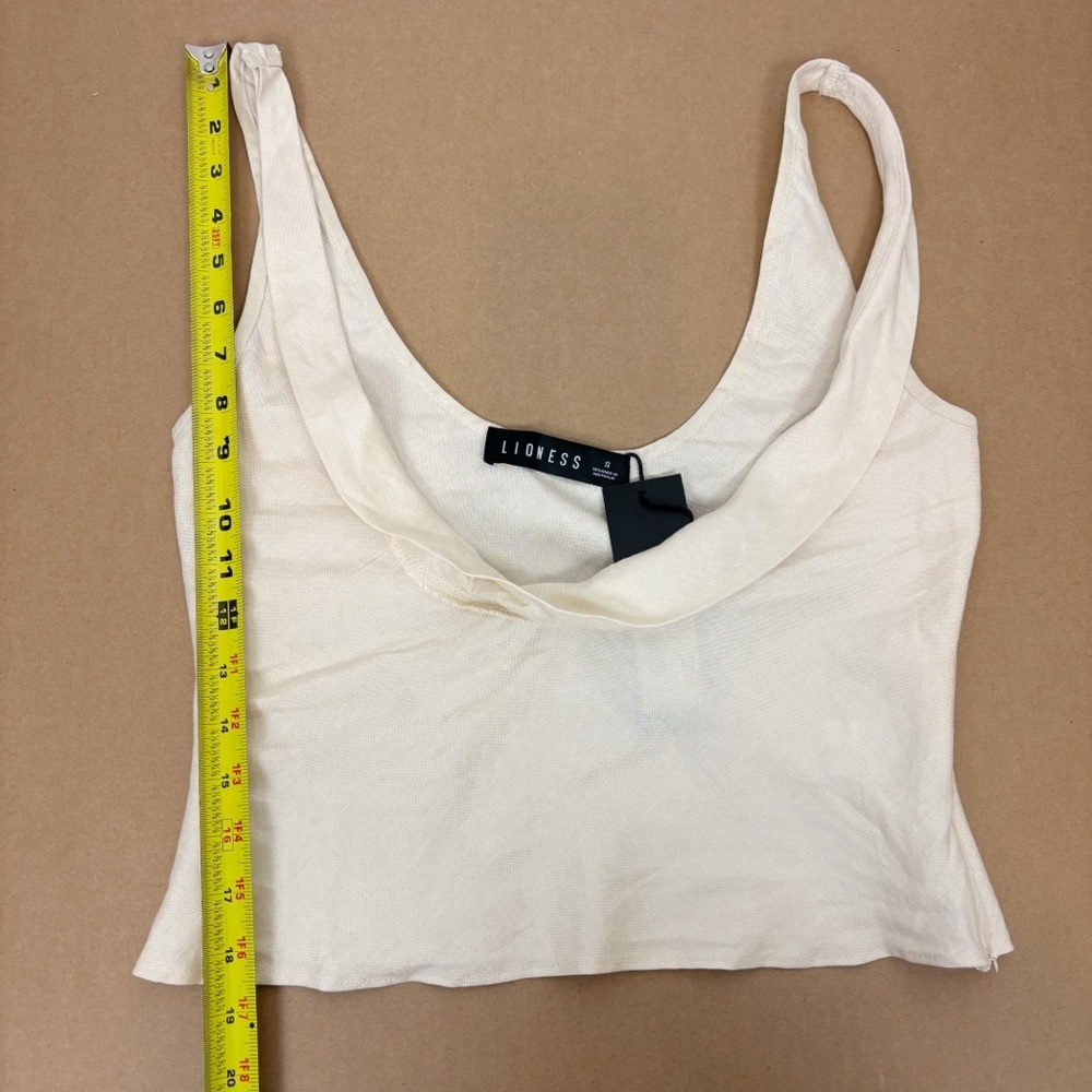 FLAW LIONESS Delilah Top in Ivory Size S - Picture 14 of 14
